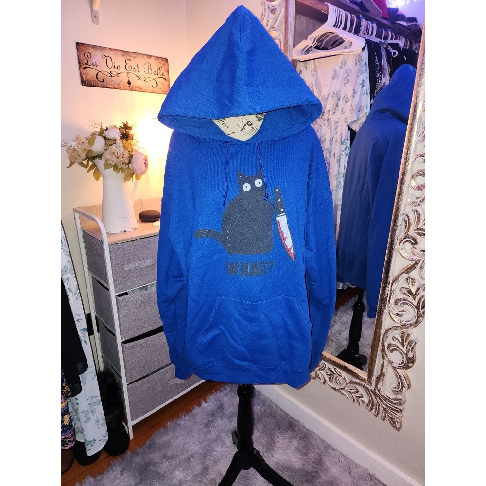 Jerzeez Murder Cat Ultrasoft Hoodie